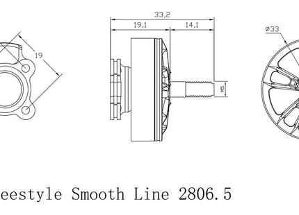 Xnova Smooth Line 2806.5 Brushless Motors