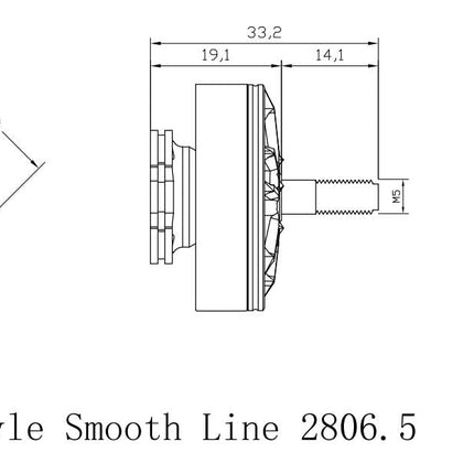 Xnova Smooth Line 2806.5 Brushless Motors