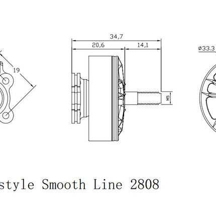Xnova Smooth Line 2808 Brushless Motors