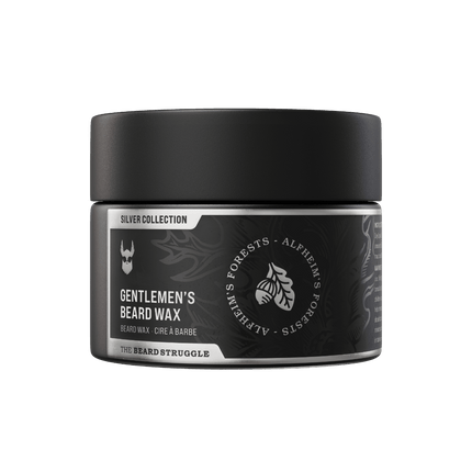 Clear Mustache Wax for a Natural Hold