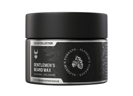 Clear Mustache Wax for a Natural Hold