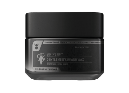 Clear Mustache Wax for a Natural Hold