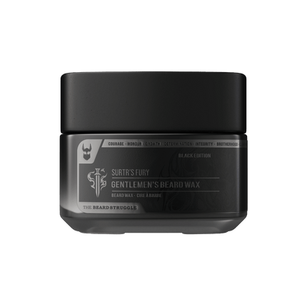 Clear Mustache Wax for a Natural Hold