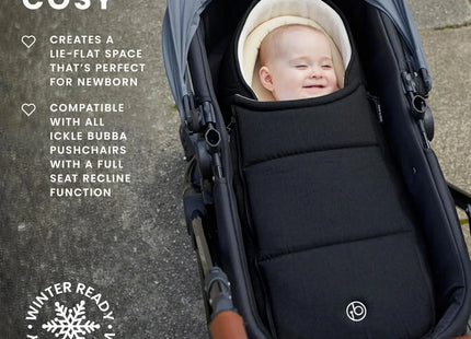 Ickle Bubba Newborn Cocoon - Black