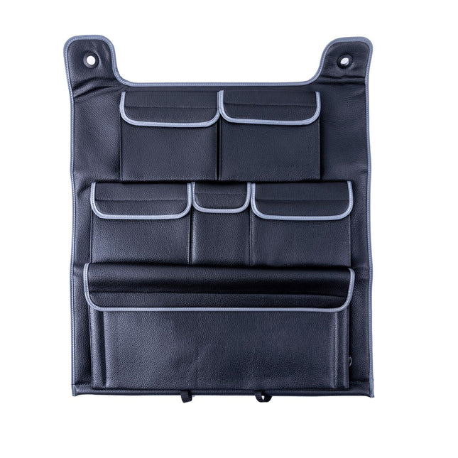 For VW T5 & T5.1 Transporter Campervan Back Seat Organiser – Leatherette Single & Double | Van-X
