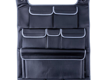 For Ford Transit Custom Double Back Seat Organiser – Premium Leatherette Storage | Van-X