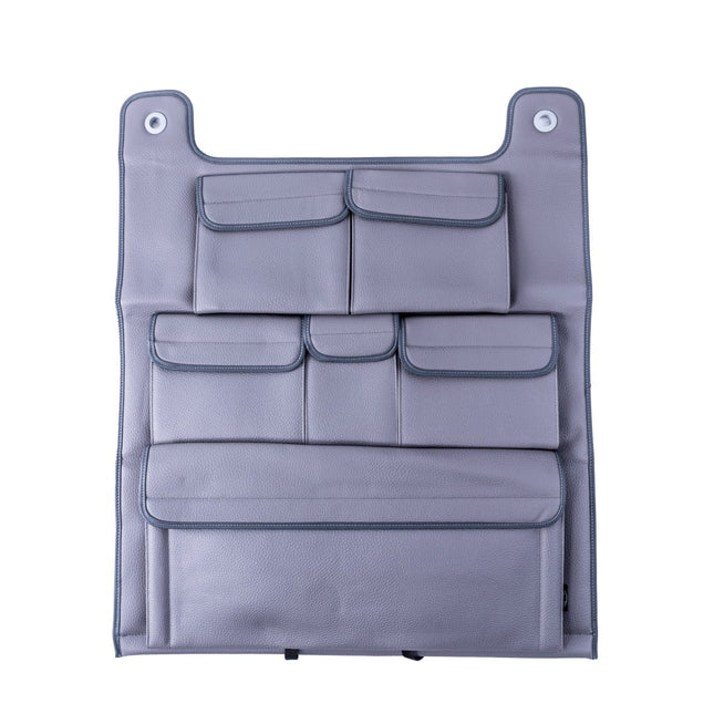 For Ford Transit Custom Double Back Seat Organiser – Premium Leatherette Storage | Van-X
