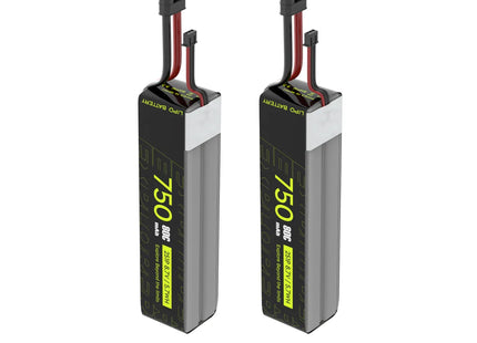 2PCS Explorer 750mAh HV 2S 80C Lipo Battery for tiny quad XT30