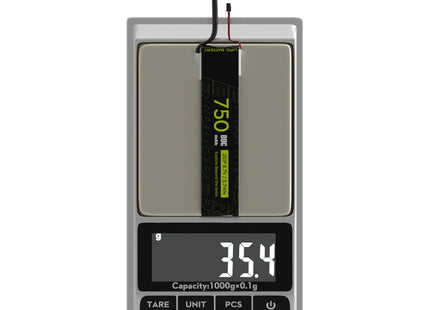 2PCS Explorer 750mAh HV 2S 80C Lipo Battery for tiny quad XT30