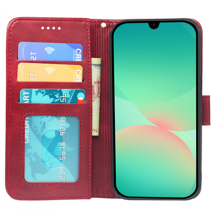 Samsung Galaxy A16 / A16 5G Book Flip Case Leather Wallet