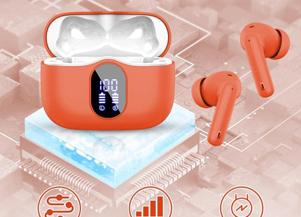 Wireless Earbuds Bluetooth 5.3 Deep Bass 36H Playtime Noise Cancel Btootos
