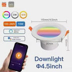 10W 4.5in Light / WIFI / 5 Pcs