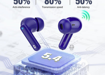 Wireless Earbuds Bluetooth 5.3 Deep Bass 36H Playtime Noise Cancel Btootos