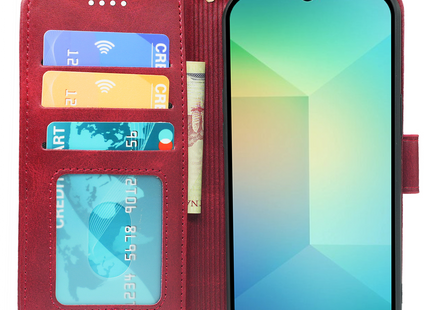 Samsung Galaxy A06 5G Book Flip Case Leather Wallet