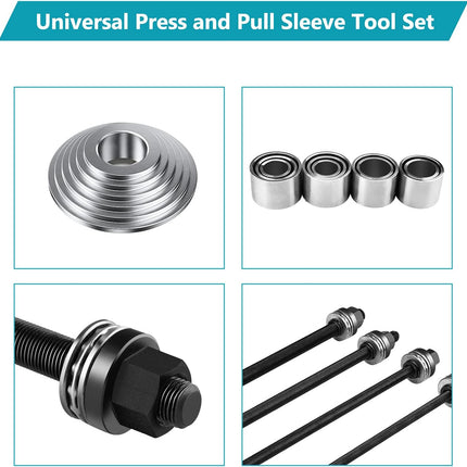 36pcs Universal Car Bearing Tool Set – Removal & Insertion Kit for Vehicles