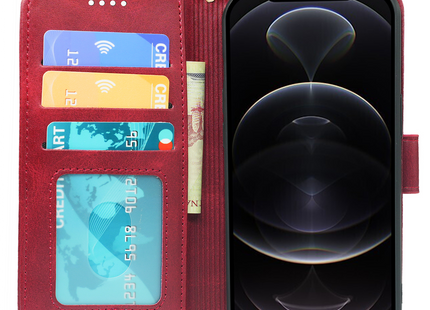 iPhone 13 Series Book Flip Case Leather Wallet