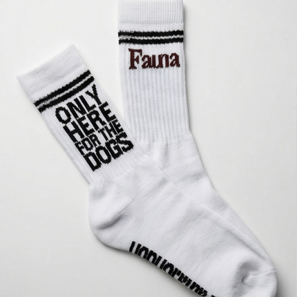 Only Here for the Dogs Socks