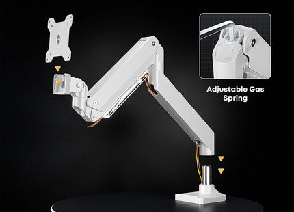 Ultrawide Monitor Arm 17 to 49 Inch Heavy Duty Gas Assisted Mount PUTORSEN