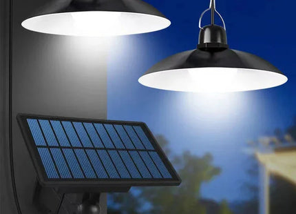 Led Solar Powered Lamp with Remote Control