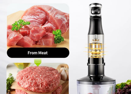 SHARDOR Hand Blender 1100W 5 in 1 Stick Blender 20 Speed Turbo Hand Whisk