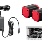 Universal 2 Haptic Reactor Kits with Power Supply and Driver