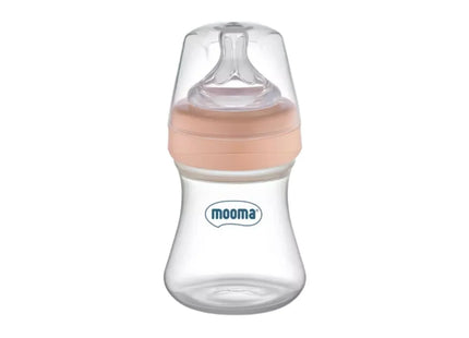 Mooma Kindy Bottle Slow Flow 0-6 months 150ml - Old Rose