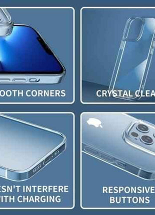iPhone 13 Pro Max Case, Clear Shockproof Tough Body Great Phone Protector