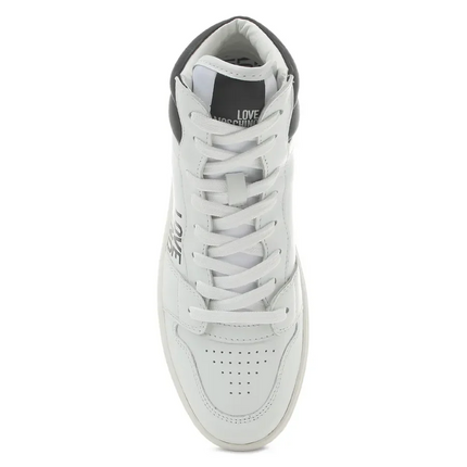 LOVE MOSCHINO Womens Sneakers Size UK 3 EU 36 Trainers Leather