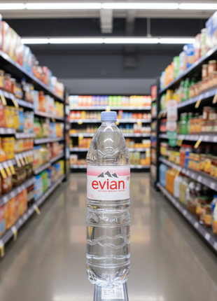 8 x Evian Still Water 1.5Lt