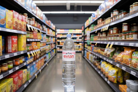 8 x Evian Still Water 1.5Lt