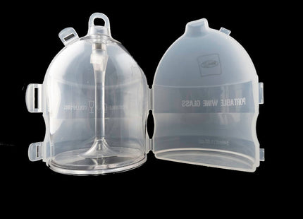 VAN-X BPA-Free Plastic Wine Glass | Portable, Travel-Friendly, Lightweight & Durable