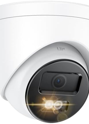 ANNKE 8MP 4K Ultra HD Outdoor PoE Security Camera, Smart Human/Vehicle Detection, Smart Dual Light, Built-in MicroSD Card Slot for 24/7 Audio Recording, CCTV Camera Outdoor IP67 Weatherproof