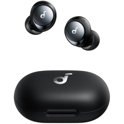 soundcore by Anker Space A40 Adaptive Active Noise Cancelling Wireless Earbuds, Reduce Noise By Up to 98%, Ultra Long 50H Playtime, 10H Single Playtime, Hi-Res Sound, Comfortable Fit, Wireless Charge