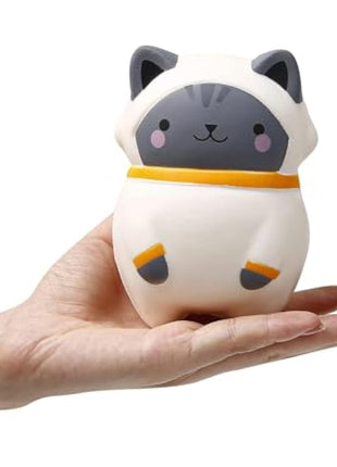 Anboor 4.7" Squishies Cat Toy Squishy Toys Kawaii Scented Soft Slow Rising Squeeze Stress Relief Kids Toy Halloween Birthday Day Gifts