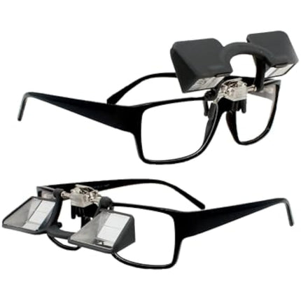 YandY ClipUp Belay Glasses Clip-On for use with Traditional Glasses or Sunglasses