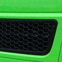 For VW T5.1 Transporter Front Bumper Styling Kit Honeycomb Sportline Matte Black | Van-X