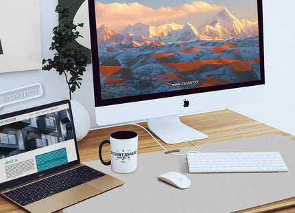 Premium PU Leather Desk Mat Protector Waterproof - Titanium Silver 60 x 35 CM