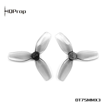 HQProp DT75MMX3 for Cinewhoop Grey Propeller (2CW+2CCW)