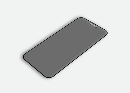 Premium iPhone 360° Privacy Screen Protector - 4-Way Anti-Peep Glass | CASER LONDON
