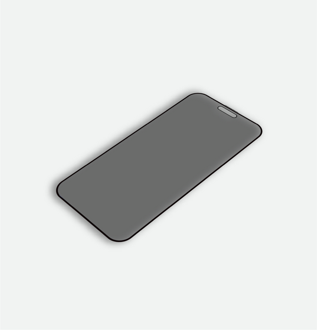 Premium iPhone 360° Privacy Screen Protector - 4-Way Anti-Peep Glass | CASER LONDON