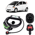 Type 1 to 3 Pin Charging Cable / 5M / 6amp – 12amp Adjustable (2.3kW)