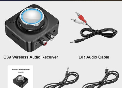 Bluetooth Transmitter & Receiver 3.5mm Jack For TV PC Car Provides Quality Sound