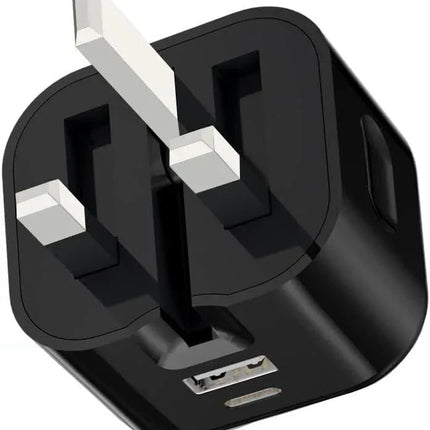 Fast PD Charger Dual USB Charging Adapter For iPhone Samsung Universal UK PLUG