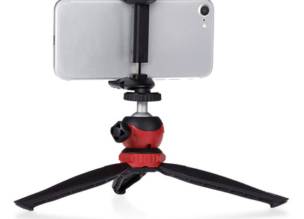 PRAKTICA Vloggers Desktop Tripod Kit with Phone Mount and Monopod Adapter - Black