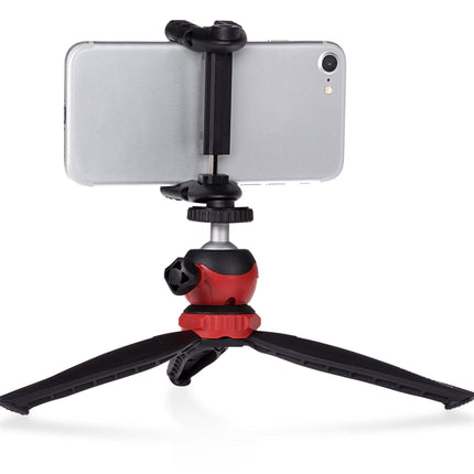 PRAKTICA Vloggers Desktop Tripod Kit with Phone Mount and Monopod Adapter - Black