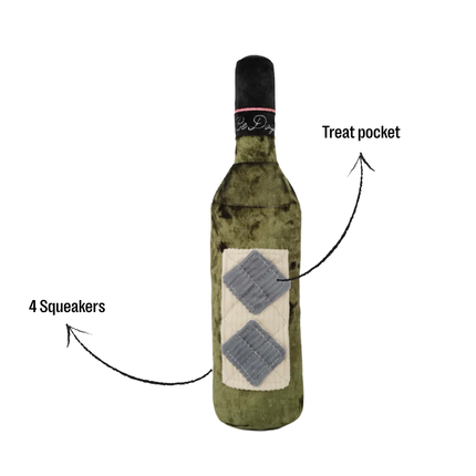 Merlot enrichment dog toy