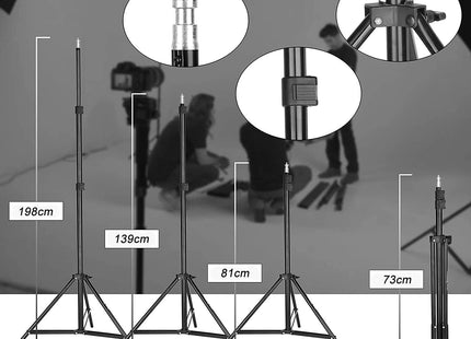 Softbox Lighting Kit 50x70cm 105W Continuous Light with Sandbags 1 Pack EMART