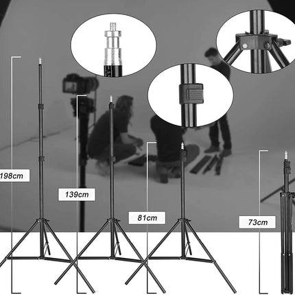Softbox Lighting Kit 50x70cm 105W Continuous Light with Sandbags 1 Pack EMART