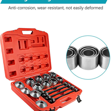 36pcs Universal Car Bearing Tool Set – Removal & Insertion Kit for Vehicles