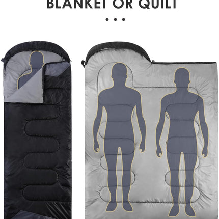 Sleeping Bags Lightweight Waterproof Warm Outdoor Camping Hiking Travel Adults